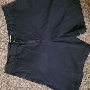 Mens Merona Black Shorts.  Size 40 Waist